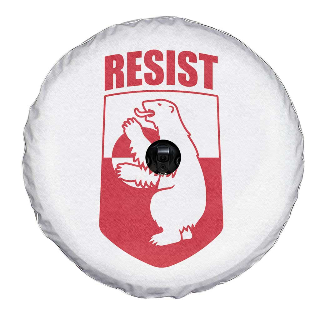 Greenland Resist Spare Tire Cover Stand With Greenlanders TS12 Print Your Wear