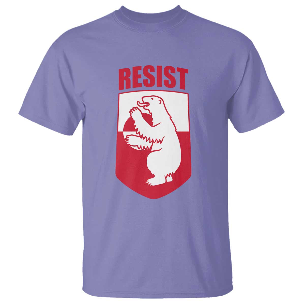 Greenland Resist T Shirt Stand With Greenlanders TS12 Violet Print Your Wear