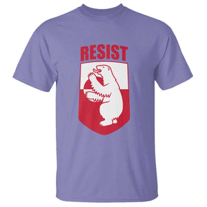 Greenland Resist T Shirt Stand With Greenlanders TS12 Violet Print Your Wear