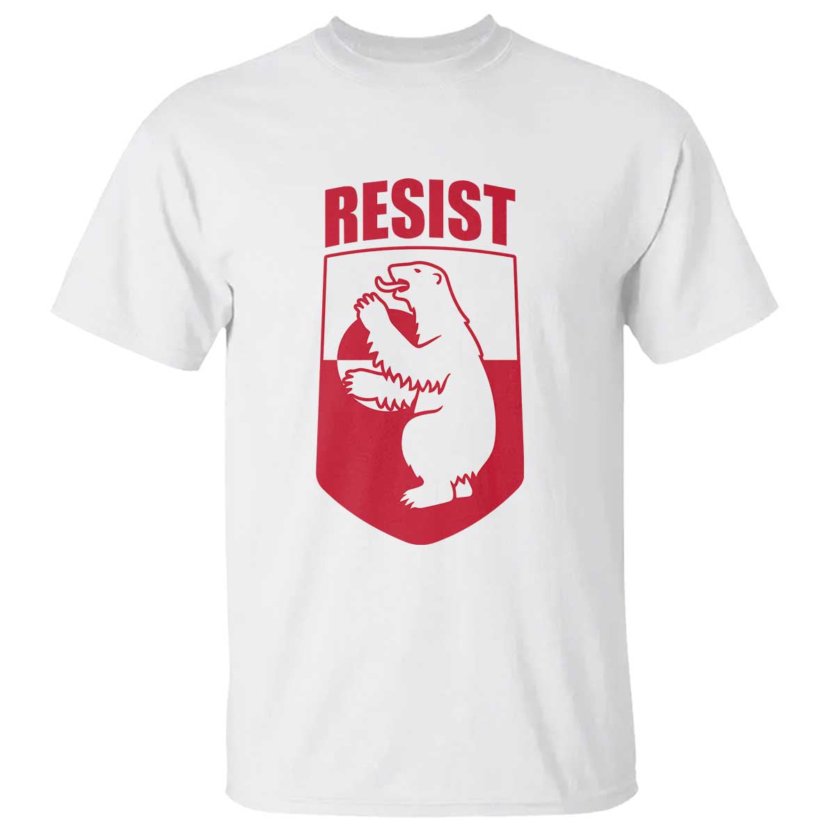 Greenland Resist T Shirt Stand With Greenlanders TS12 White Print Your Wear