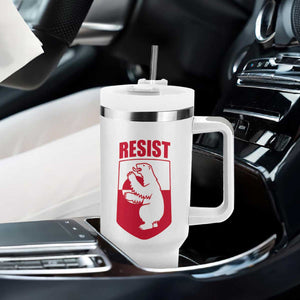 Greenland Resist Tumbler With Handle Stand With Greenlanders TS12 Print Your Wear