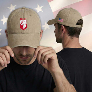 Greenland Resist Washed Cotton Baseball Cap Stand With Greenlanders TS12 Print Your Wear