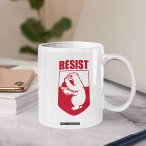 Greenland Resist Coffee Mug Stand With Greenlanders TS12 Print Your Wear