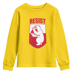 Greenland Resist Youth Sweatshirt Stand With Greenlanders TS12 Daisy Print Your Wear