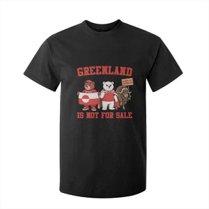 Greenland Is Not For Sale T Shirt For Kid Greenland Lover Support TS12 Black Print Your Wear