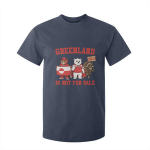 Greenland Is Not For Sale T Shirt For Kid Greenland Lover Support TS12 Navy Print Your Wear
