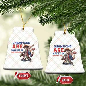 Champions Are Maye'd In New England Ceramic Ornament Game Day Sports Fan Gift TS12 Print Your Wear