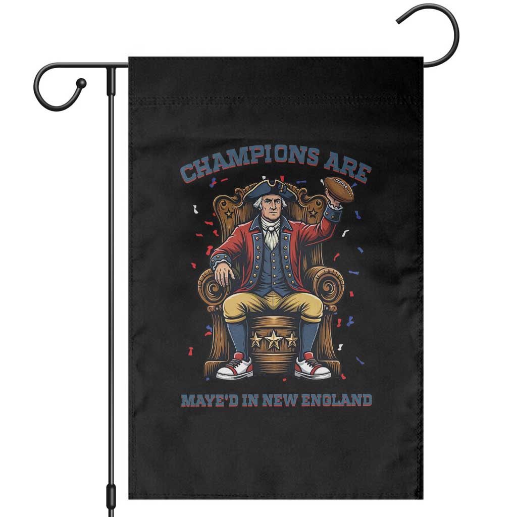 Champions Are Maye'd In NE Garden Flag Football Quarterback Number 10 TS12 Black Print Your Wear