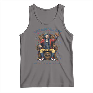 Champions Are Maye'd In NE Tank Top Football Quarterback Number 10 TS12 Deep Heather Print Your Wear