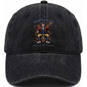 Champions Are Maye'd In NE Washed Cotton Baseball Cap Football Quarterback Number 10 TS12 Print Your Wear