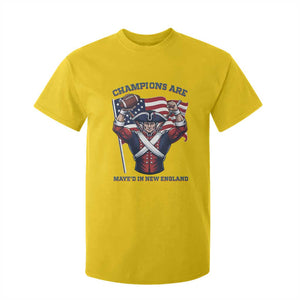 Champions Are Maye'd In New England T Shirt For Kid Funny Quarterback Football Fan TS12 Daisy Print Your Wear