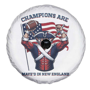 Champions Are Maye'd In New England Spare Tire Cover Funny Quarterback Football Fan TS12 Print Your Wear
