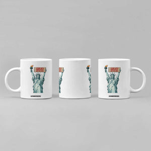 Stand With Minneapolis Coffee Mug Statue Of Liberty Torch Justice Support TS12 Print Your Wear