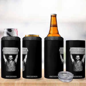 Stand With Minneapolis 4 in 1 Can Cooler Tumbler Alex Pretti Memorial ICU Nurse Support TS12 Print Your Wear