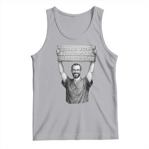 Stand With Minneapolis Tank Top Alex Pretti Memorial ICU Nurse Support TS12 Athletic Heather Print Your Wear