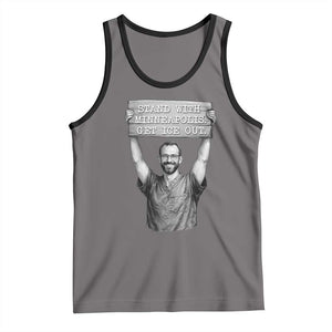 Stand With Minneapolis Tank Top Alex Pretti Memorial ICU Nurse Support TS12 Deep Heather Black Print Your Wear