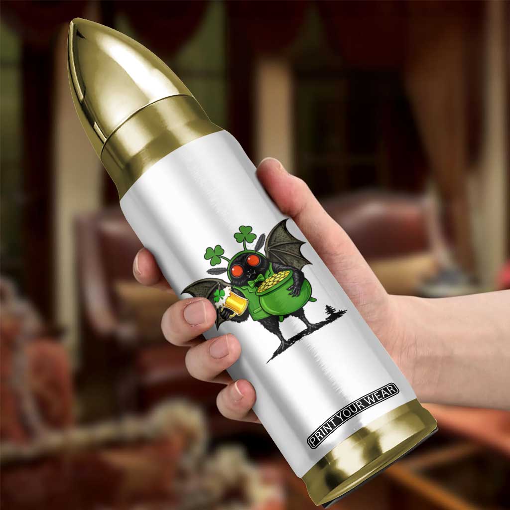 Funny Mothman Bullet Tumbler St Patricks Day Cryptid Gift TS12 Print Your Wear