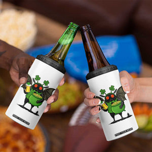 Funny Mothman 4 in 1 Can Cooler Tumbler St Patricks Day Cryptid Gift TS12 Print Your Wear