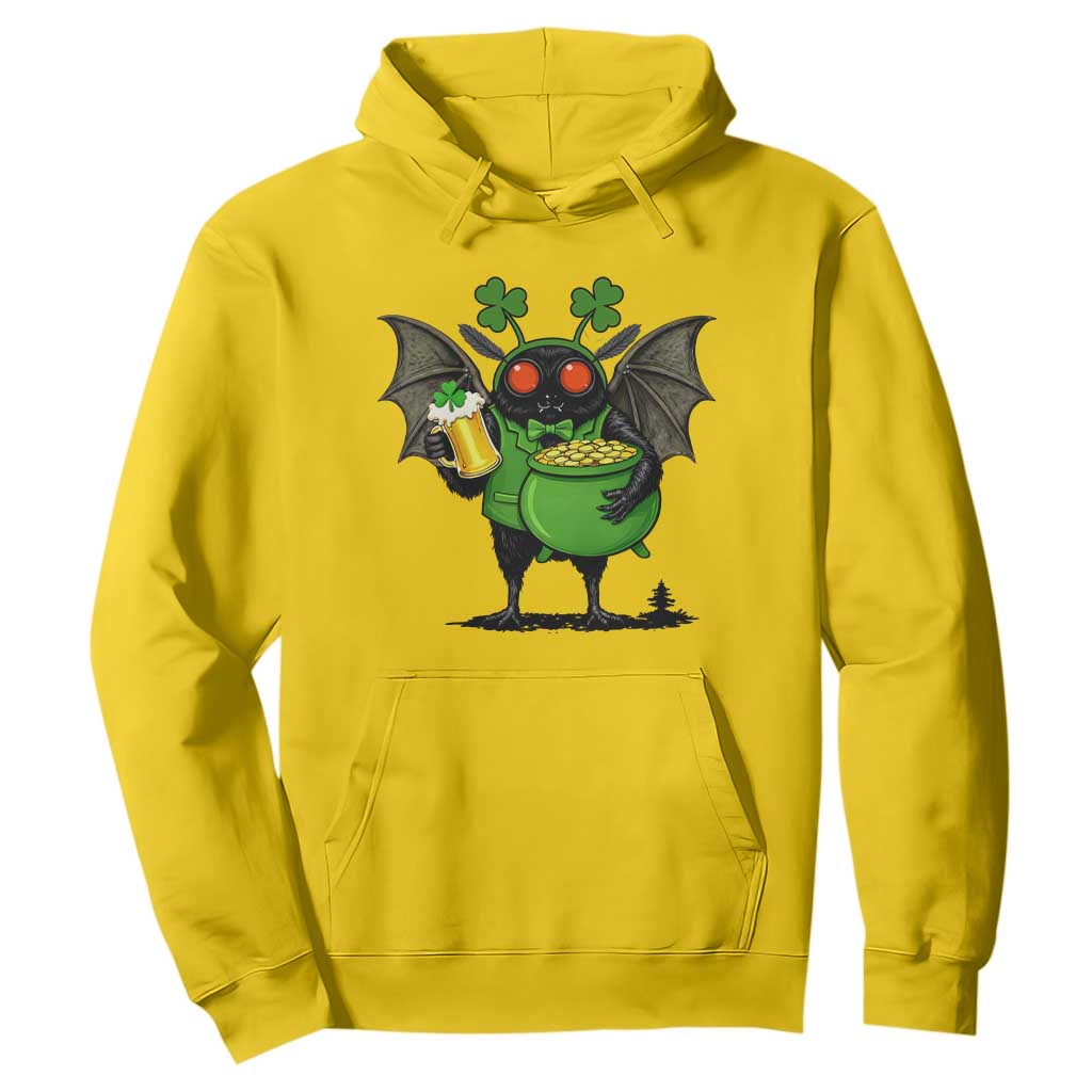 Funny Mothman Hoodie St Patricks Day Cryptid Gift TS12 Daisy Print Your Wear