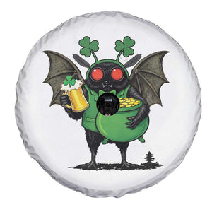 Funny Mothman Spare Tire Cover St Patricks Day Cryptid Gift TS12 Print Your Wear