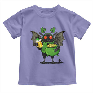 Funny Mothman Toddler T Shirt St Patricks Day Cryptid Gift TS12 Violet Print Your Wear