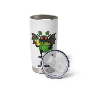 Funny Mothman Tumbler Cup St Patricks Day Cryptid Gift TS12 Print Your Wear