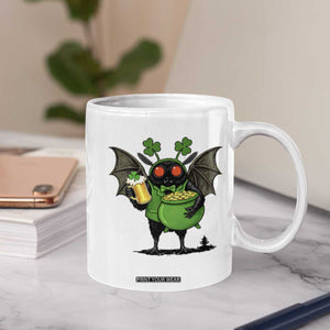 Funny Mothman Coffee Mug St Patricks Day Cryptid Gift TS12 Print Your Wear