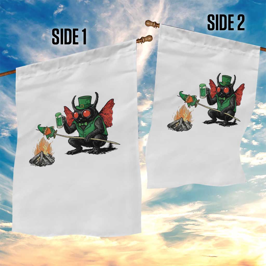 Funny Cryptid Mothman Garden Flag St Patricks Day Gift TS12 Print Your Wear