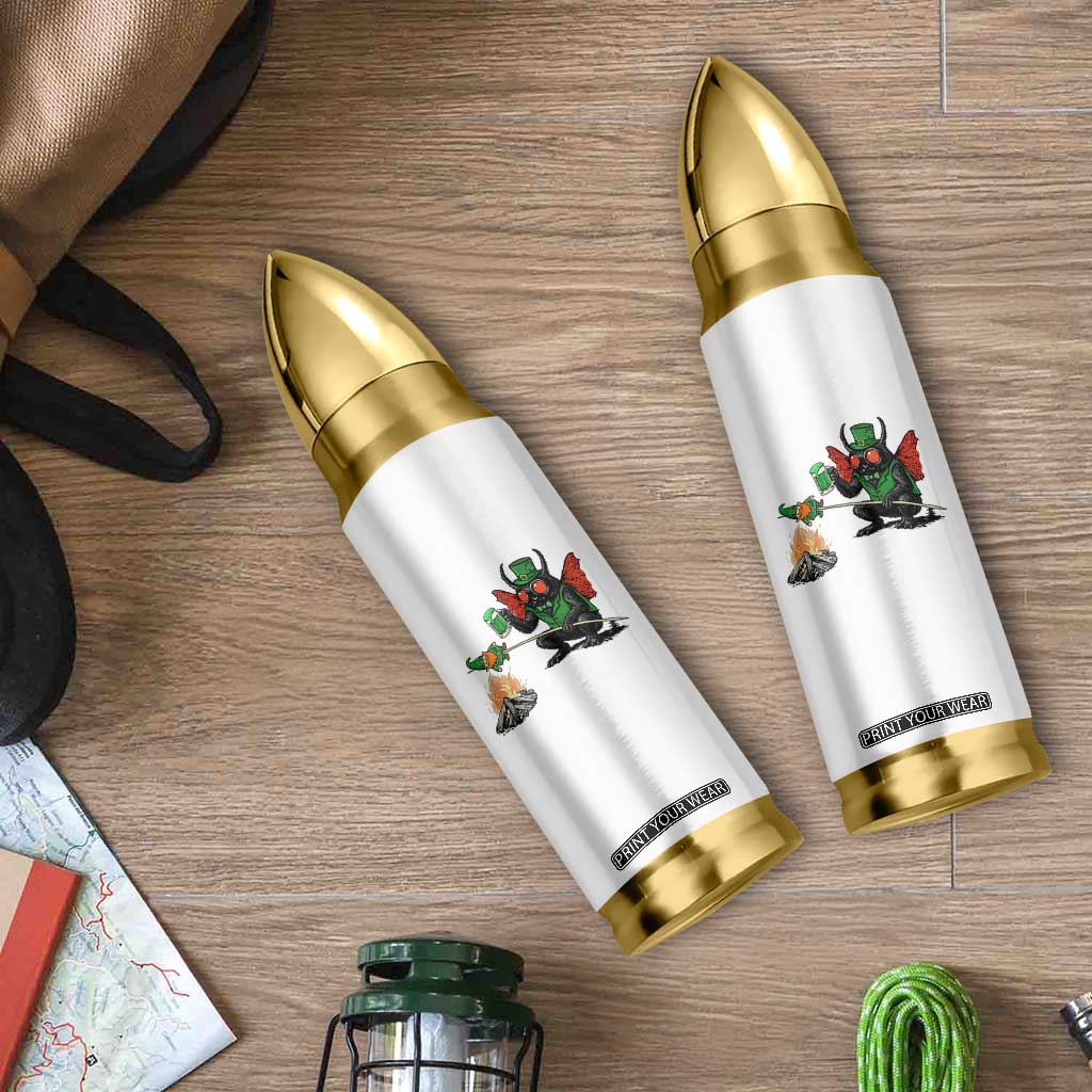 Funny Cryptid Mothman Bullet Tumbler St Patricks Day Gift TS12 Print Your Wear