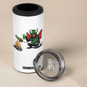 Funny Cryptid Mothman 4 in 1 Can Cooler Tumbler St Patricks Day Gift TS12 Print Your Wear