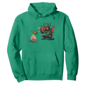 Funny Cryptid Mothman Hoodie St Patricks Day Gift TS12 Irish Green Print Your Wear