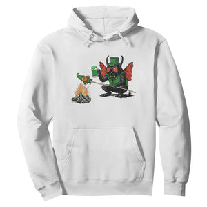 Funny Cryptid Mothman Hoodie St Patricks Day Gift TS12 White Print Your Wear