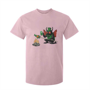 Funny Cryptid Mothman T Shirt For Kid St Patricks Day Gift TS12 Light Pink Print Your Wear