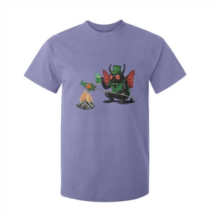 Funny Cryptid Mothman T Shirt For Kid St Patricks Day Gift TS12 Violet Print Your Wear
