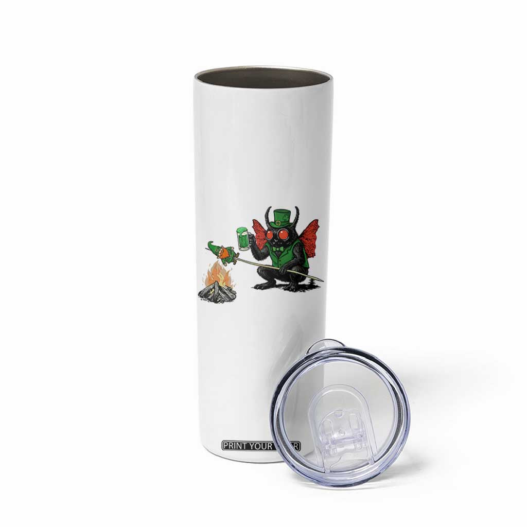 Funny Cryptid Mothman Skinny Tumbler St Patricks Day Gift TS12 Print Your Wear