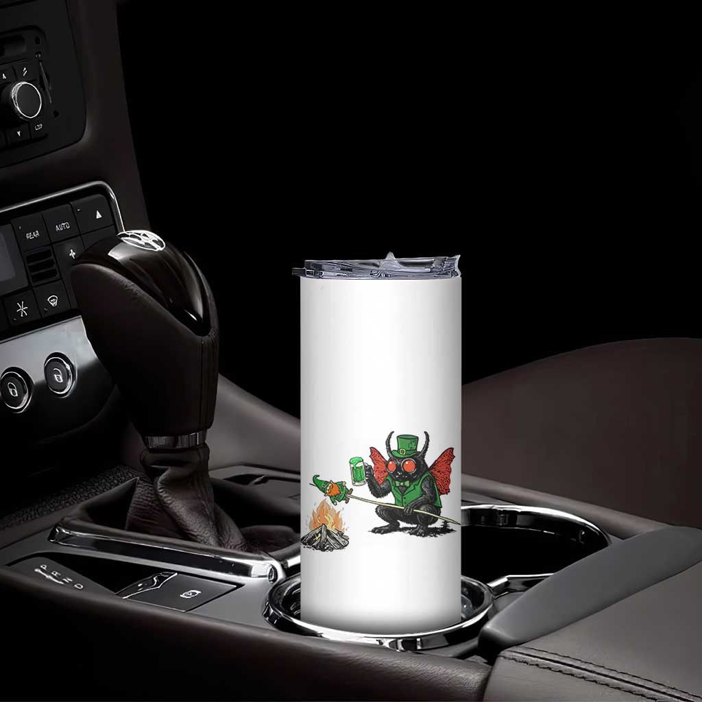 Funny Cryptid Mothman Skinny Tumbler St Patricks Day Gift TS12 Print Your Wear