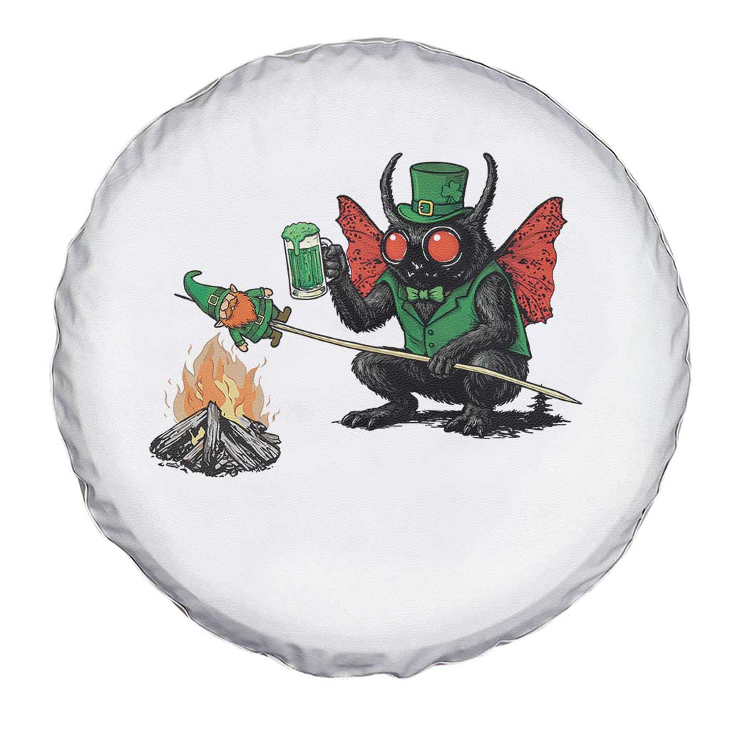 Funny Cryptid Mothman Spare Tire Cover St Patricks Day Gift TS12 Print Your Wear