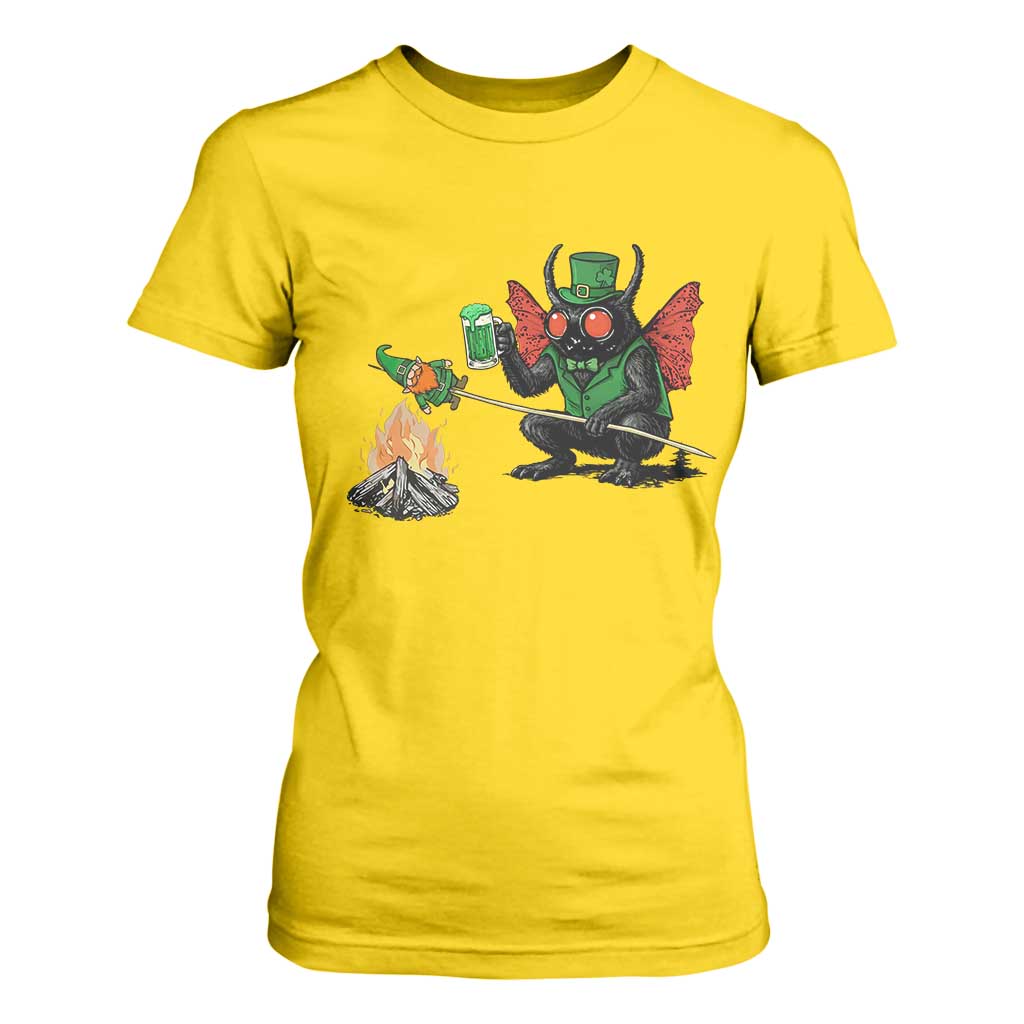 Funny Cryptid Mothman T Shirt For Women St Patricks Day Gift TS12 Daisy Print Your Wear