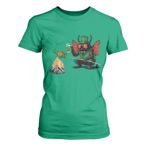 Funny Cryptid Mothman T Shirt For Women St Patricks Day Gift TS12 Irish Green Print Your Wear
