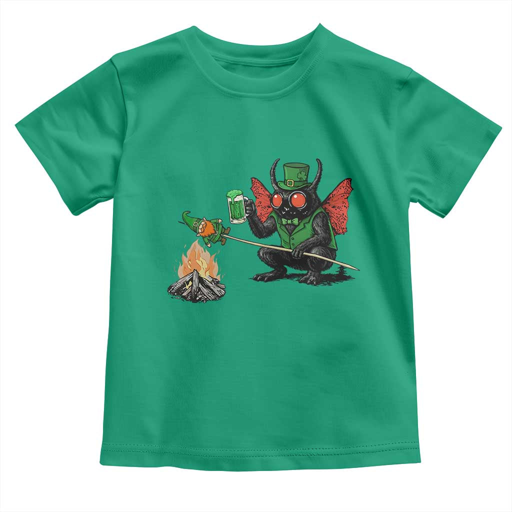 Funny Cryptid Mothman Toddler T Shirt St Patricks Day Gift TS12 Irish Green Print Your Wear