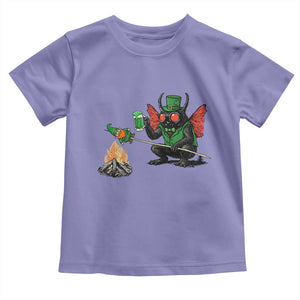 Funny Cryptid Mothman Toddler T Shirt St Patricks Day Gift TS12 Violet Print Your Wear