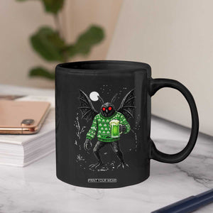 Funny Mothman St Patricks Day Coffee Mug Gift For Cryptid Lovers TS12 Print Your Wear