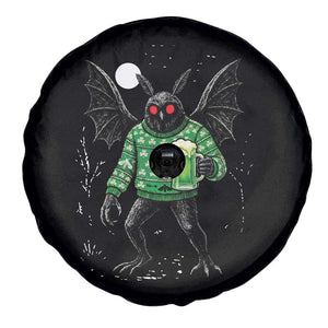 Funny Mothman St Patricks Day Spare Tire Cover Gift For Cryptid Lovers TS12 Print Your Wear