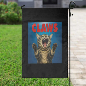Funny Claws Cat Garden Flag Horror Movie Parody TS12 Print Your Wear