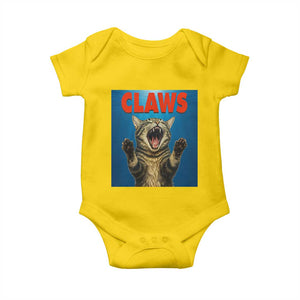 Funny Claws Cat Baby Onesie Horror Movie Parody TS12 Daisy Print Your Wear