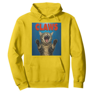 Funny Claws Cat Hoodie Horror Movie Parody TS12 Daisy Print Your Wear