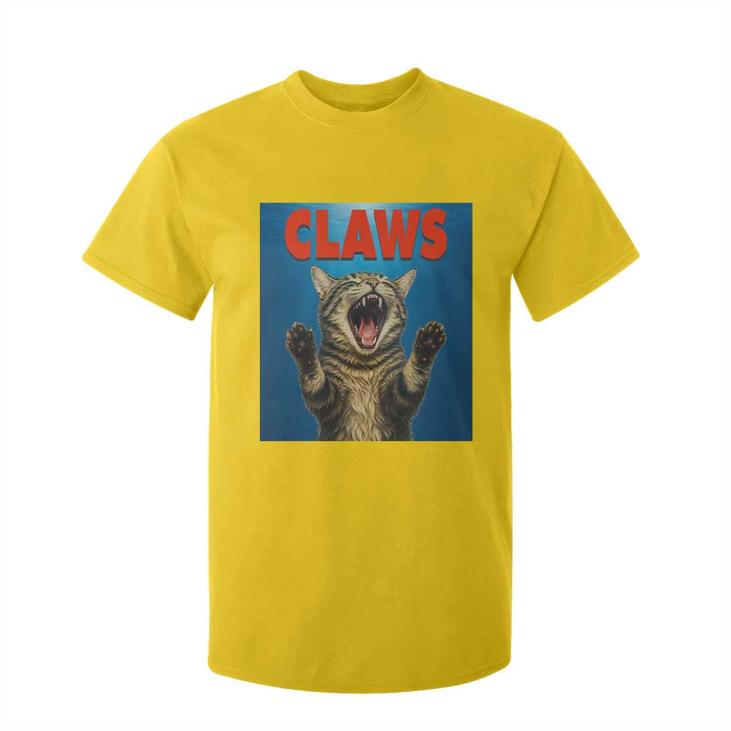 Funny Claws Cat T Shirt For Kid Horror Movie Parody TS12 Daisy Print Your Wear