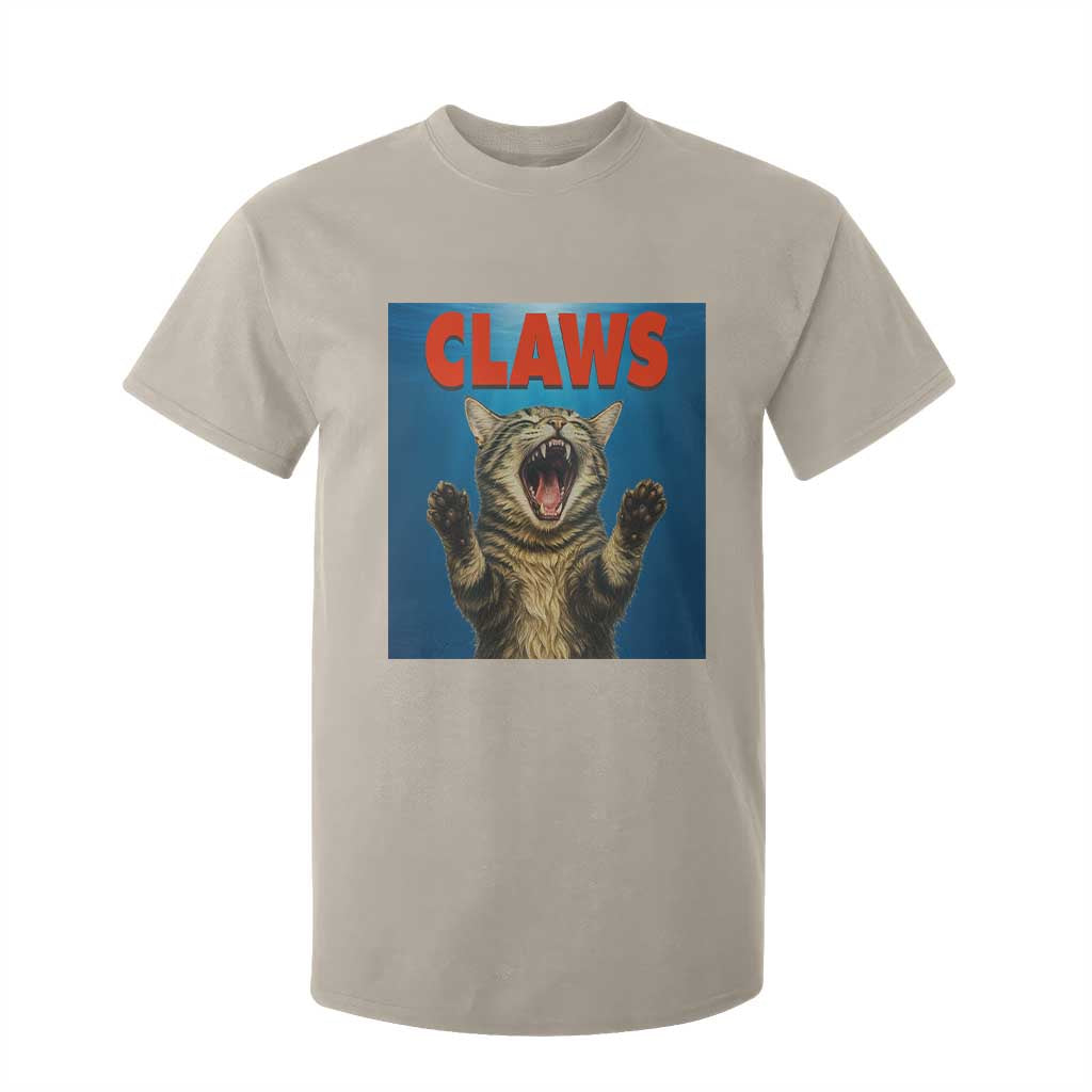 Funny Claws Cat T Shirt For Kid Horror Movie Parody TS12 Sand Print Your Wear