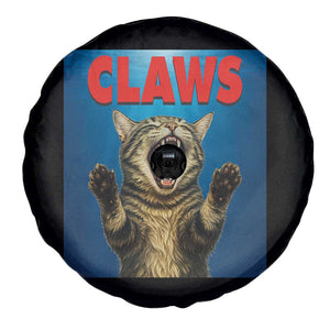 Funny Claws Cat Spare Tire Cover Horror Movie Parody TS12 Print Your Wear