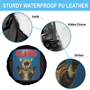 Funny Claws Cat Spare Tire Cover Horror Movie Parody TS12 Print Your Wear